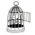 oiseau en cage