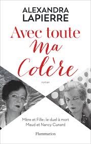 Avec toute ma colère alexandra lapierre