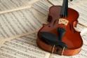 violon et note musique