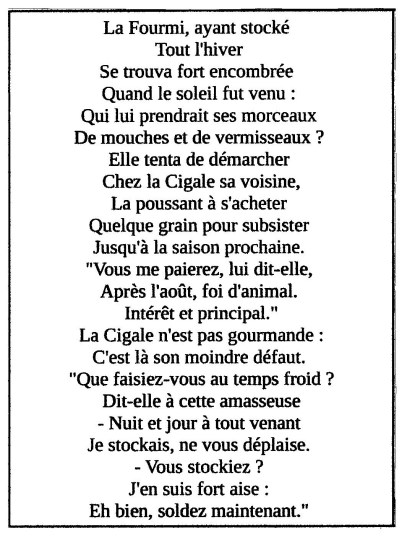 La cigale et la mourmi - Colette 001