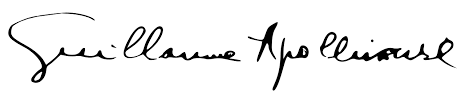 Fichier:Guillaume Apollinaire signature.svg — Wikipédia