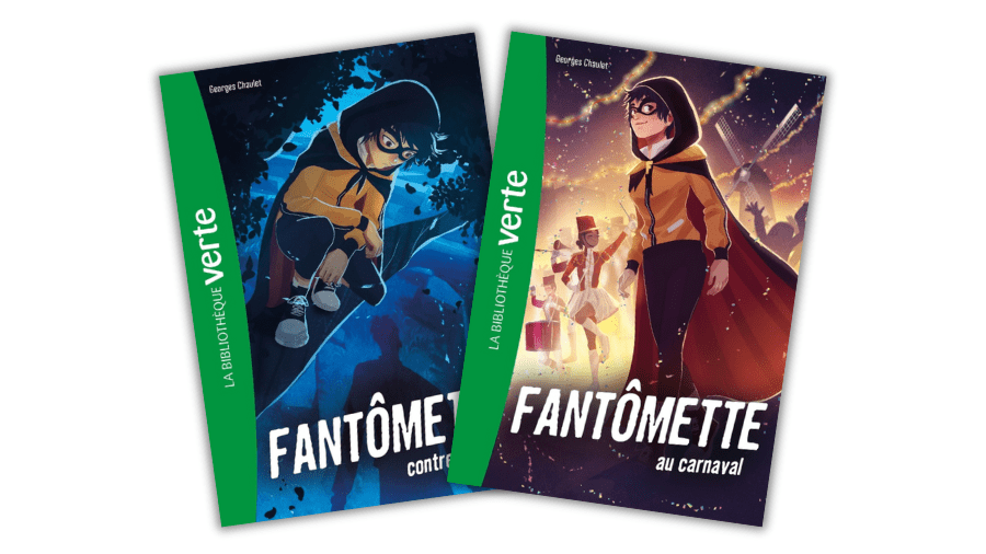 Fantômette contre le géant/Fantômette au carnaval T. 3 et T.4 – Georges Chaulet&nbsp;–